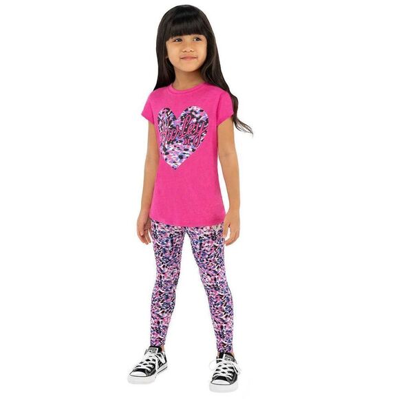 NEW! Hurley Kids 3 piece Set Full Zip Hoodie, Tee and Leggings - Picture 4 of 14